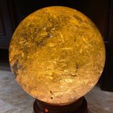  Quả Cầu Thạch Anh Vàng Khói Vip 5.68kg 