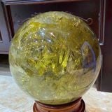  Quả Cầu Thạch Anh Vàng Khói Vip 5.68kg 