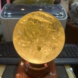  Quả Cầu Thạch Anh Vàng 2.9kg 