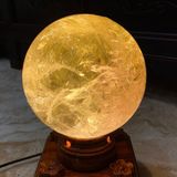  Quả Cầu Thạch Anh Vàng 3.99kg 