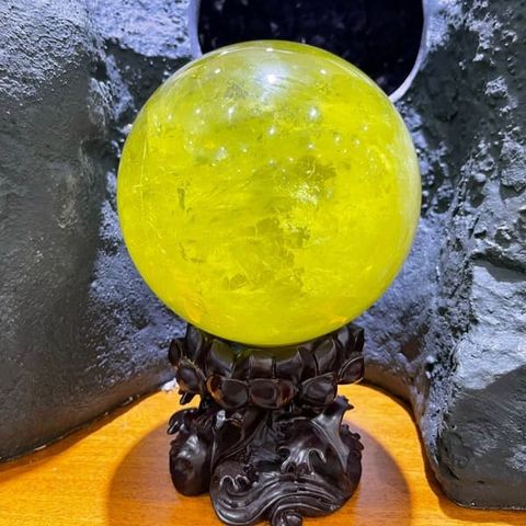 Quả Cầu Thạch Anh Vàng 6,18kg