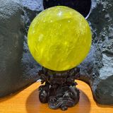  Quả Cầu Thạch Anh Vàng 6,18kg 