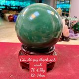  Quả Cầu Thạch Anh Xanh 4,7kg 