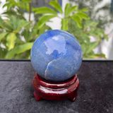  Quả Cầu Thạch Anh Xanh Dương 7,1cm 