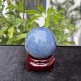 Quả Cầu Thạch Anh Xanh Dương 7,1cm 