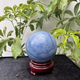  Quả Cầu Thạch Anh Xanh Dương 8.8cm 