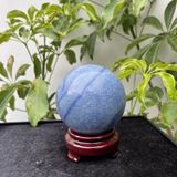  Quả Cầu Thạch Anh Xanh Dương 8.8cm 