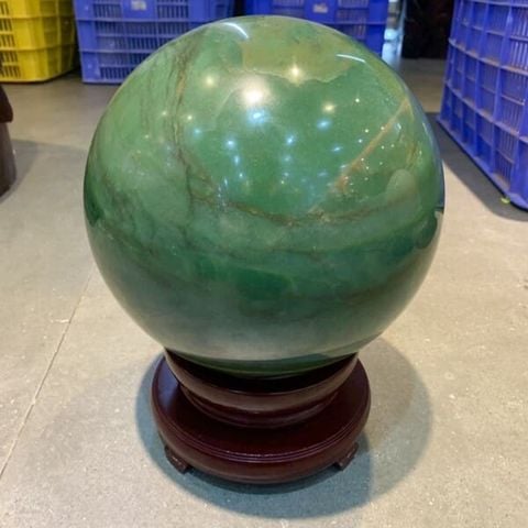 Quả Cầu Thạch anh xanh 15,4kg