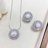  Set Ngọc Trai Cao Cấp Bạc Xi Kim 2 