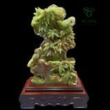  Tác Phẩm Khóm Trúc Ngọc Onyx Xanh 51x34cm 