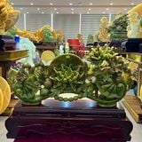  Tác Phẩm Thanh Ngọc Mẫu Đơn Như Ý Ngọc Onyx Xanh 