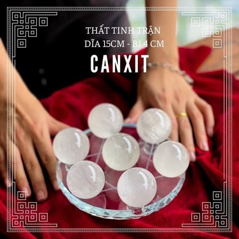 Thất Tinh Trận Canxit Trắng