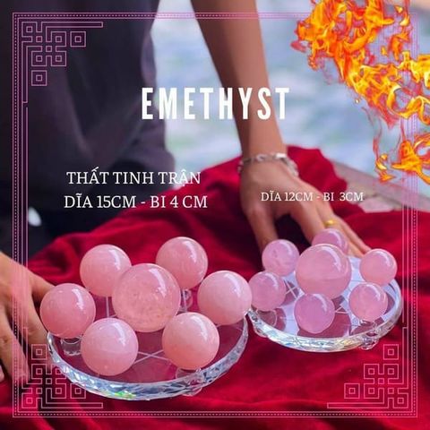 Thất Tinh Trận Thạch Anh Hồng