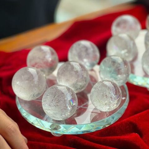  Thất Tinh Trận Thạch Anh Trắng 