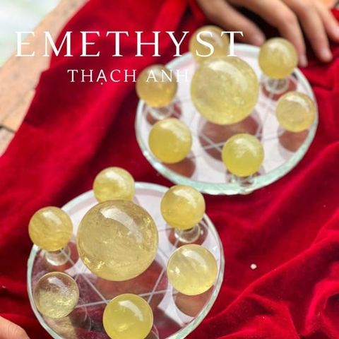 Thất Tinh Trận Thạch Anh Vàng