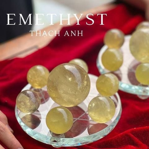 Thất Tinh Trận Thạch Anh Vàng