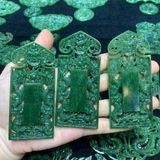  Thẻ Bài Ngọc Bích Tự Nhiên 9x4cm 