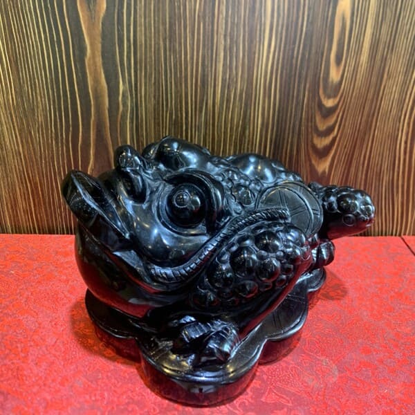 Thiềm Thừ Ngọc Onyx Đen 3.75kg