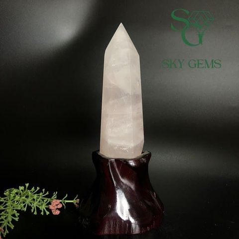  Trụ Thạch Anh Hồng 416g 