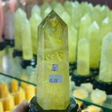  Trụ Đá Thạch Anh Vàng 