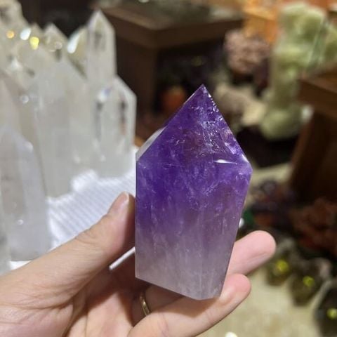  Trụ Thạch Anh Tím 235g 