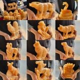  Tượng 12 Con Giáp ngọc Hoàng long 