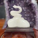  Tượng 12 Con Giáp Ngọc Onyx Trắng 