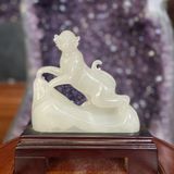  Tượng 12 Con Giáp Ngọc Onyx Trắng 