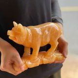  Tượng 12 Con Giáp ngọc Hoàng long 