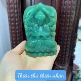  Phật Bản Mệnh Thạch Anh Xanh 