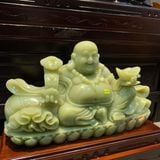  Tượng Di Lặc Ngọc Onyx Xanh 