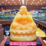  Tượng Di Lặc Ngọc Hoàng Long 22cm 