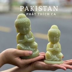 Tượng Thích Ca ngọc Pakistan 14cm