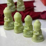  Tượng Thích Ca ngọc Pakistan 14cm 