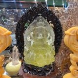  Tượng Phật Thiên Thủ Thiên Nhãn Thạch Anh Vàng 