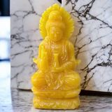  Tượng Quan Âm Ngọc Hoàng Long 20cm 