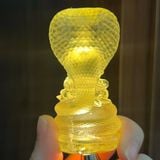  Tượng Phật Thích Ca Thạch Anh Vàng 