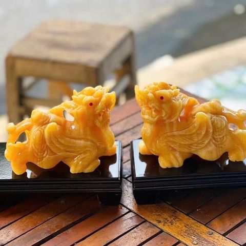 Tượng Tỳ Hưu Cánh Tiên Ngọc Hoàng Long