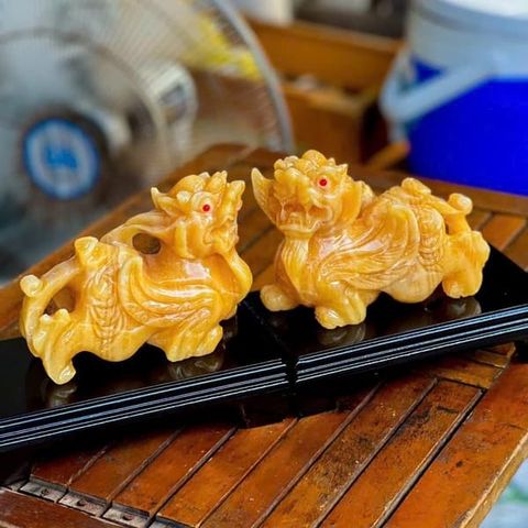 Tượng Tỳ Hưu Cánh Tiên Ngọc Hoàng Long