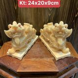  Tượng Tỳ Hưu Ngọc Hoàng Long 24cm 
