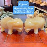  Cặp Tượng Voi Ngọc Hoàng Long 