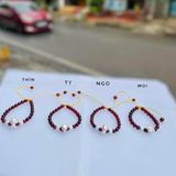  Vòng Tay Hổ Phách Cho Bé Charm 12 Con Giáp 