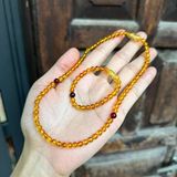  Vòng Hổ Phách Hoa cho bé 