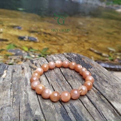 Vòng Tay Đá Mặt Trời 8mm