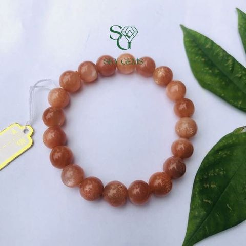 Vòng Tay Đá Mặt Trời 8mm