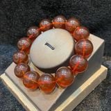  Vòng Hổ Phách Huyết Mật Myanmar 16mm 