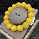  Vòng Hổ Phách Mật Lạp 14mm 