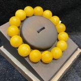  Vòng Hổ Phách Mật Lạp 14mm 