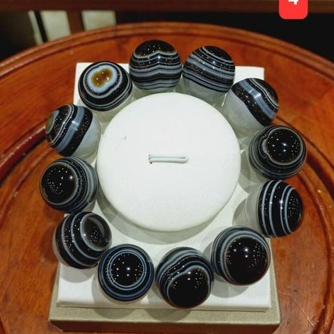 Vòng Tay Mã Não Thiên Nhãn 18mm