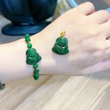  Vòng Tay Đá Sơn Thủy Mix Di Lặc 